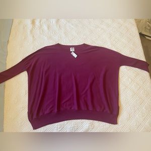 Burgundy One size Planet sweater